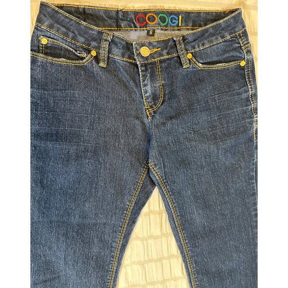 COOGI Jeans Embroidered Rainbow Straight Leg, Size 5/6 - Picture 6 of 9